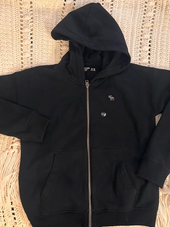 abercrombie kids Other - abercrombie kids Black Zip-Up Hoodie Jacket